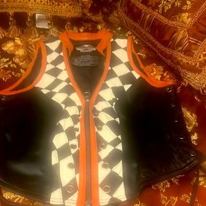 Harley Davidson vest, size med. New